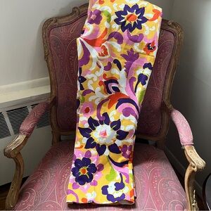 J. Crew Multi-floral Peyton Pants Size 4